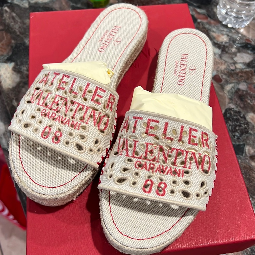 NIB Espadrille sandals.